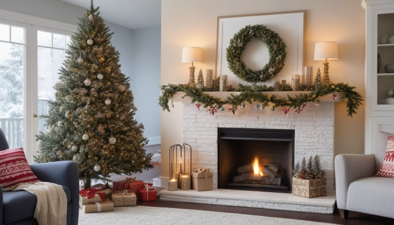 20 Stunning Christmas Mantel Decor Ideas in 2024