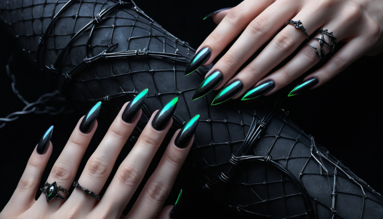 12 Bold and Beautiful Goth Nail Designs to Unleash Your Dark Side