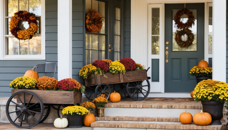 10 Stunning Fall Planters to Elevate Your Front Porch This Season