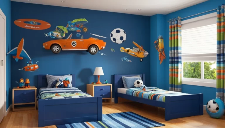 15 Creative Bedroom Decor Ideas for Little Boys