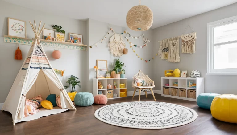 22 Boho Playroom Ideas to Inspire Creative Spaces for Kids