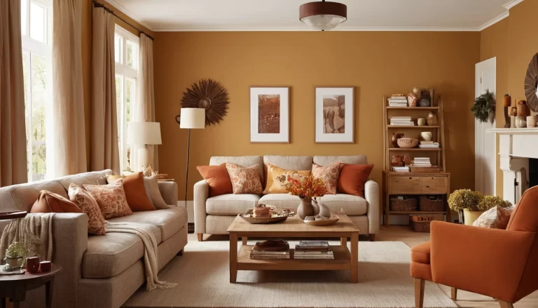 22 Cozy Living Room Ideas in Warm Colors