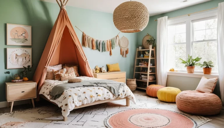 12 Adorable Boho Bedroom Decor Ideas for Kids Whimsical Spaces