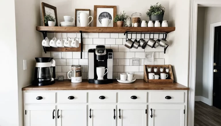 25 Inspiring Kitchen Coffee Station Ideas to Enhance Your Morning Routine