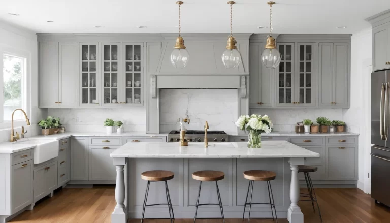 25 Stunning Light Gray Kitchen Cabinet Ideas for a Modern Home