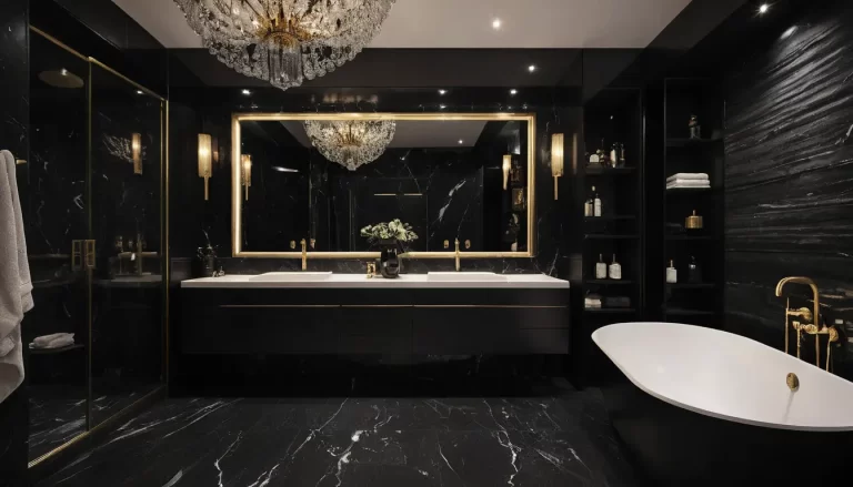 20 Luxurious Dark Bathroom Decor Ideas to Transform Your Space