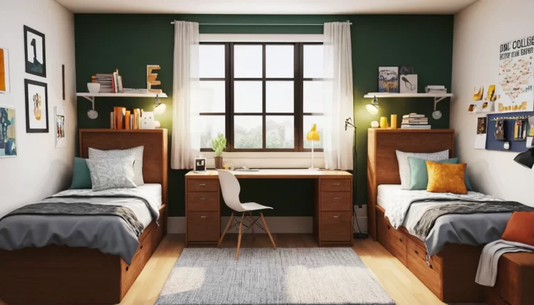 18 Creative Single Dorm Room Ideas for College Students