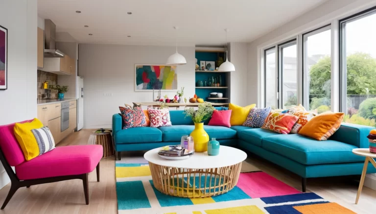 22 Colourful Modern Living Room Decor Ideas to Brighten Your Space