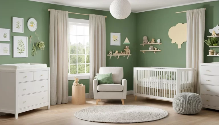 20 Fresh Green Gender-Neutral Nursery Decor Ideas for a Stylish and Calm Space