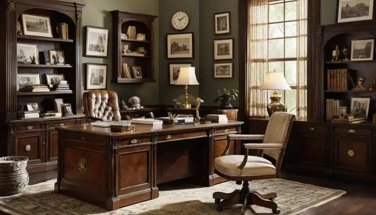 20 Fresh Ideas for Old Money Home Office Decor