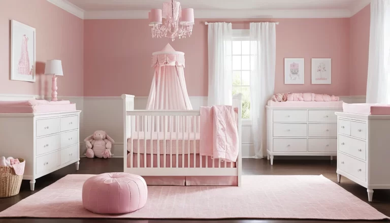 20 Lovely Pink Baby Girl Nursery Room Ideas to Create a Dreamy Space