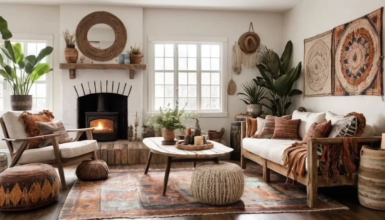 21 Rustic Boho Living Room Decor Ideas for a Cozy Vibe