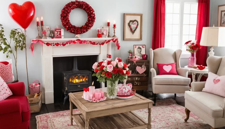 22 Charming Vintage Valentine’s Day Home Decoration Ideas