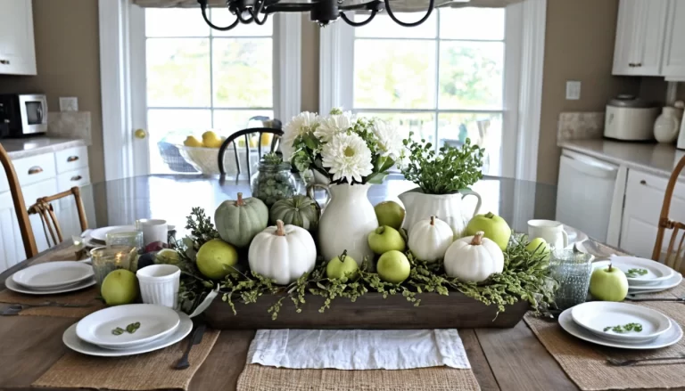 20 Everyday Kitchen Centerpiece Table Decor Ideas for a Stylish and Inviting Space