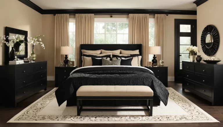 22 Cozy Beige and Black Bedroom Decor Ideas for a Stylish Retreat